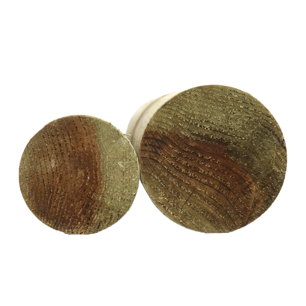 3600x80∮ 방부 원주목